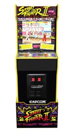 Borne d’arcade de 12 jeux Evolution Edition Capcom Legacy avec rehausseur Street Fighter