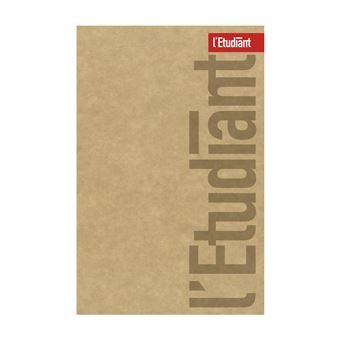 Agenda scolaire L’Etudiant 2022 2023 1 jour par page Eco Responsable 15 x 21 cm Modèle aléatoire