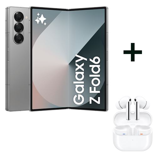 Pack Smartphone Samsung Galaxy Z Fold6 6 3 5G Double nano SIM + Bud3 Pro