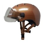 Casque de vélo Kask Urban Lifestyle avec visière Taille M Marron