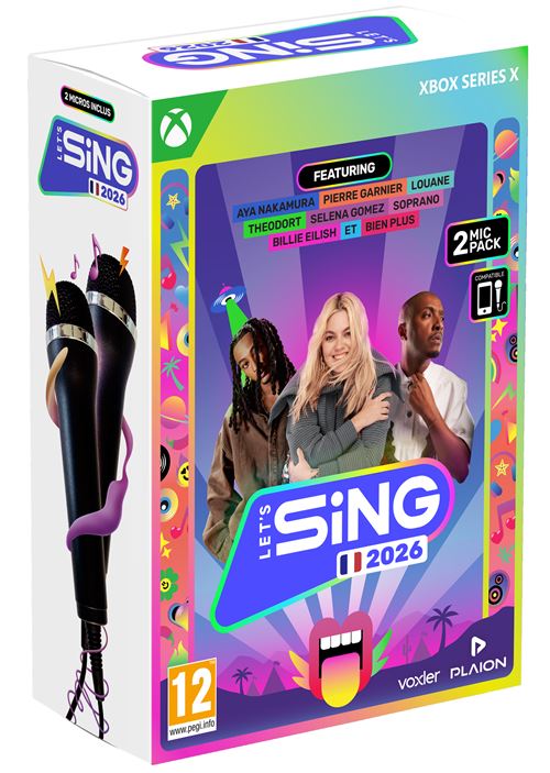 Let s Sing 2026 + 2 micros Xbox Series X