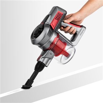 Aspirateur à main H.Koenig Textile+ UP560 100 W Rouge et Gris