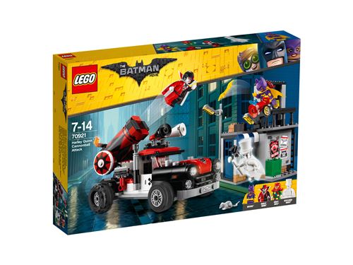 LEGO Batman Movie 70921 L'attaque boulet de canon d'Harley Quinn 