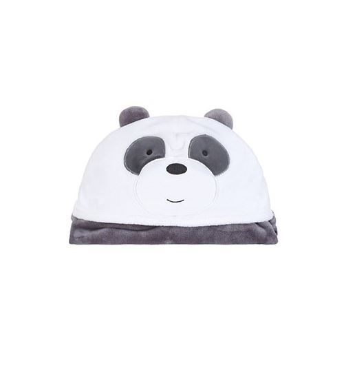 Plaid à capuche Miniso We Bare Bears Panda