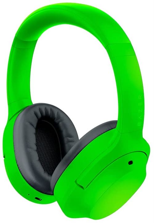 Casque à réduction de bruit sans fil Razer Opus X Bluetooth Vert