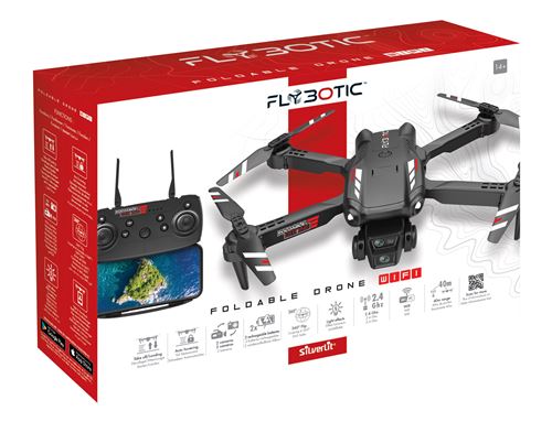Véhicule télécommandé Silverlit Drone RC Foldable Wifi - Silverlit