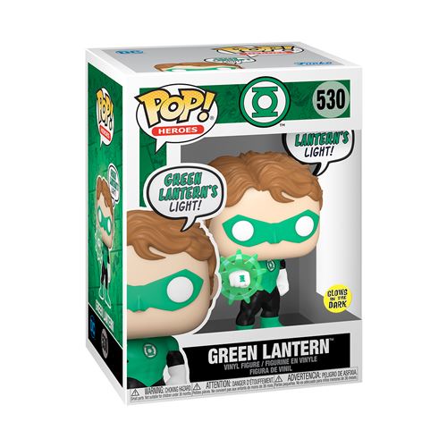 Funko Figurine Pop Heroes Dc Green Lantern Beware Glow