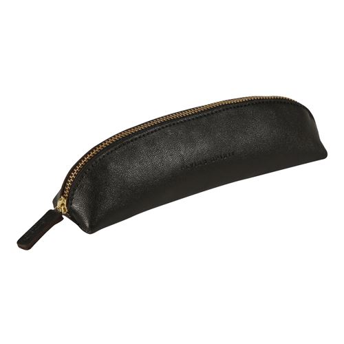Trousse Clairefontaine Flying Spirit en cuir lisse Noir