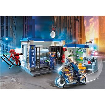 Playmobil City Action 70568 Police Poste de police et cambrioleur