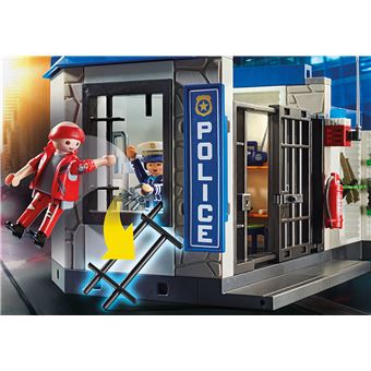 Playmobil City Action 70568 Police Poste de police et cambrioleur