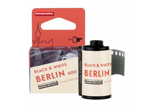 Film négatif 24x36 Lomography Berlin Kino N&B 400iso 36poses