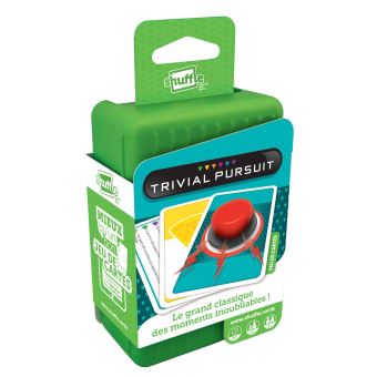 Jeu de Cartes Cartamundi Shuffle Trivial Pursuit