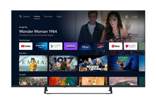 TV Led Jvc Lt-50Fa120 126 Cm 4K UHD Smart TV Noir