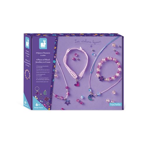 Jeu créatif Janod 4 Bijoux d’humeur à créer
