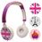 Casque stéréo personnalisable Teknofun avec 3 faces interchangeables Girly_0