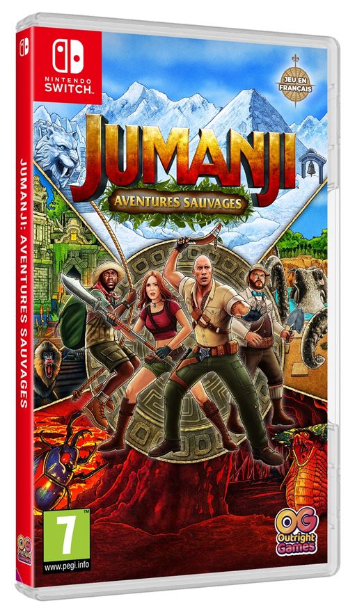 Jumanji: Aventures Sauvages Nintendo Switch