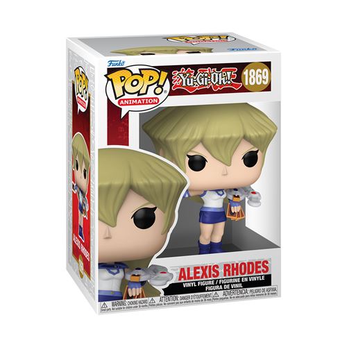 Figurine Funko Pop Animation Yu Gi Oh! Alexis Rhodes - vue 2
