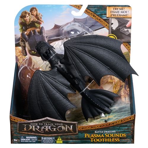 Figurine Dragon Sonore Dreamworks Dragons Krokmou 25 cm