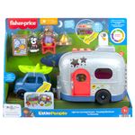 Jeu d'éveil Mattel Fisher-Price Little People La Caravane