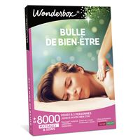 Coffret cadeau Wonderbox Bulle de bien-être