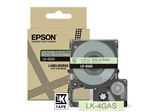 Epson LabelWorks LK-4GAS - Gris sur vert - Rouleau (1,2 cm x 8 m) 1 cassette(s) boîte de suspension - cartouche de bande