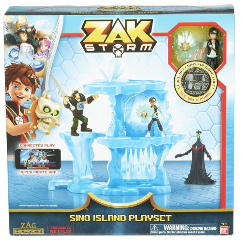 Playset L’Île Sino Zak Storm Bandai
