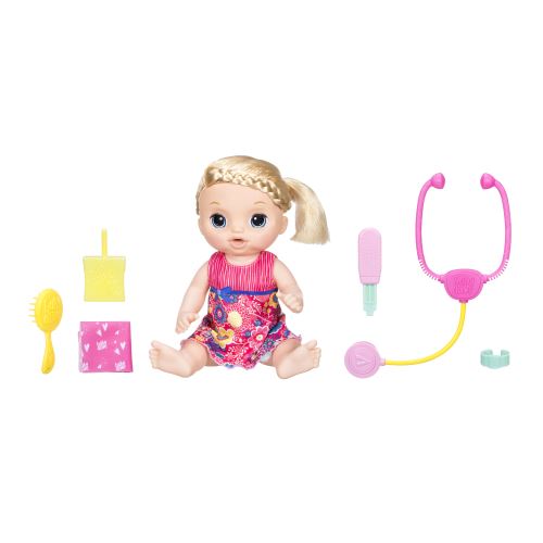 BABY ALI BABY ALIVE EST MALADE (BLONDE)