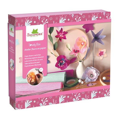 Sycomore Jeu Créatif Atelier Fleurs En Papier - Image 2