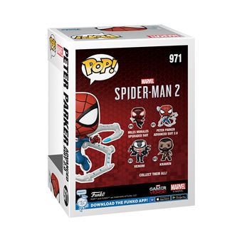 Figurine Funko Pop Games Spider-Man 2 Peter Parker Suit