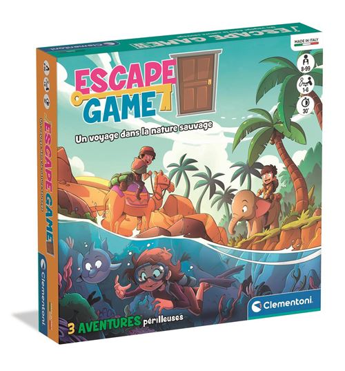 Clementoni Escape Game Un Voyage Dans La Nature Sauvage - vue 4