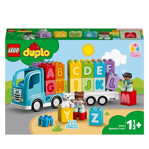 LEGO ALFABET VRACHTWAGEB-CAMION DE LETTRES