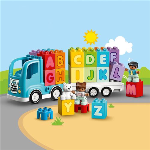 D Duplo LEGO 10915 Duplo Mon Premier Alphabet Camion Jouet pour Enfants 1.5 An Vieux 