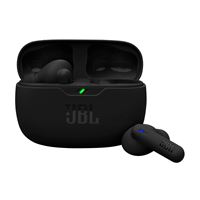 JBL Wave Beam 2 - Écouteurs sans fil avec micro - intra-auriculaire - Bluetooth - Suppresseur de bruit actif - noir