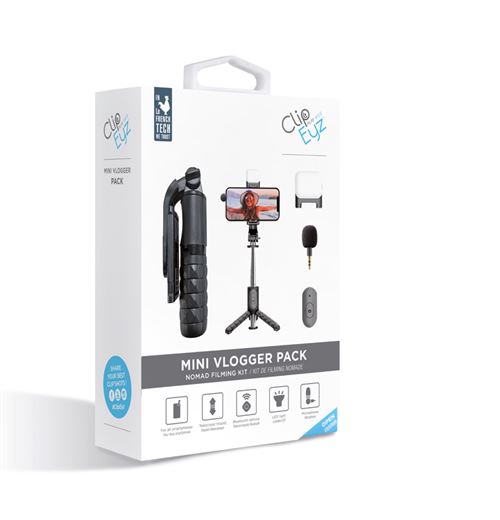 ClipEyz - Mini Vlogger Pack - trepied et perche