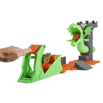 PLAYSET DUELING DRAGON + 1 VEHICULE DIE CAST 1:64