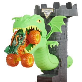 PLAYSET DUELING DRAGON + 1 VEHICULE DIE CAST 1:64