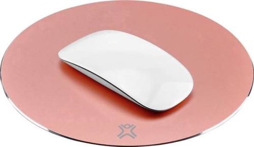 Xtrememac Tapis de Souris Rose, Grand Format Carré 22 cm par 22 cm, Surface Lisse pour Gaming et Bureau - Image 3