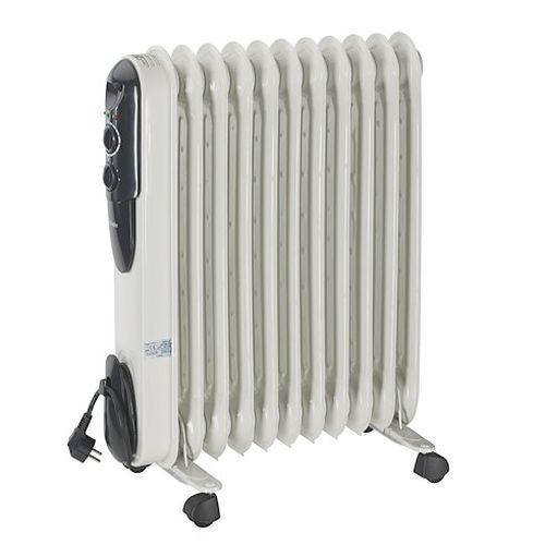 Radiateur Bain D'Huile Lumix X-Oil Radiator 2000 W Gris