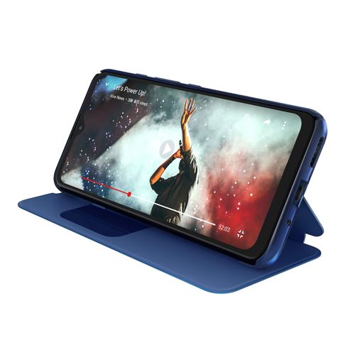 Étui En Cuir Flip Pour Wiko U Feel Lite - Motif Fleurs Pressées Papillon - Porte-Cartes, Porte-Monnaie Intégré - Fermeture Magnétique - 3