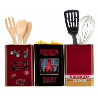 Set de 3 boîtes de rangement Funko Stranger Things Retro Logo