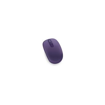 Microsoft Wireless Mobile Mouse 1850 - Souris sans fil Violet - 1