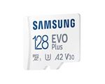 Carte mémoire micro SDXC Samsung Evo Plus MB-MC128KA/EU Class 10 128 Go Blanc