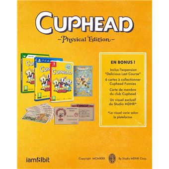 Cuphead Physical Edition Nintendo Switch