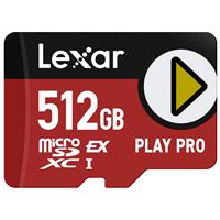 Carte mémoire micro SDXC™ Lexar® Express Play Pro 512 Go compatible Nintendo Switch 2