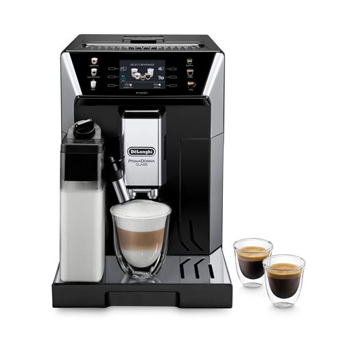 Expresso avec broyeur Delonghi Prima Donna 1450 W Noir et argent