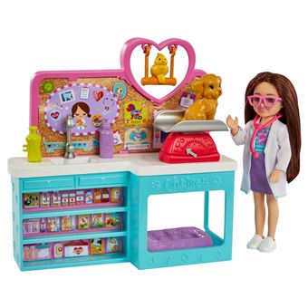 Poupée Barbie Clinique vétérinaire de Chelsea