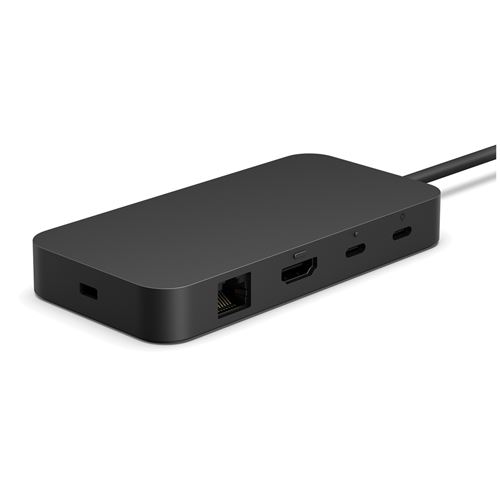 Station d'accueil Microsoft Surface USB4 Dock Noir