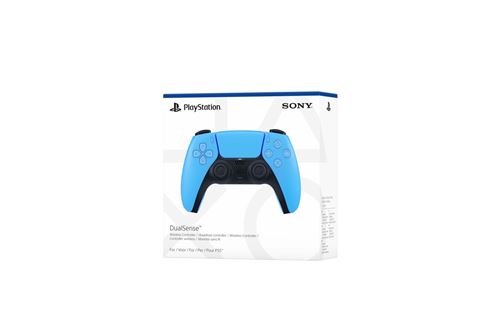 Manette PlayStation 5 officielle DualSense, Sans fil, Batterie  rechargeable, Bluetooth, Couleur : Bicolore + Carte Cadeau PSN | 20 EUR |  Code de