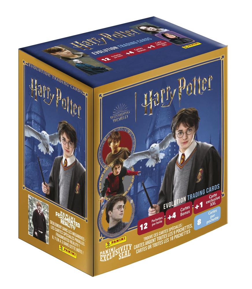 Boîte de 50 pochettes Panini Le manuel Harry Potter - Carte à