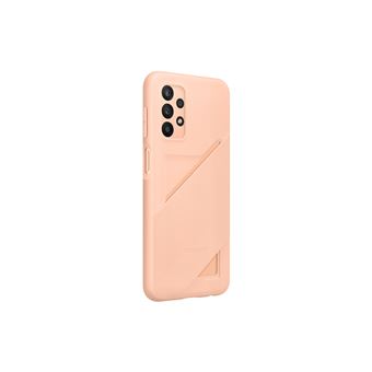 Coque souple ultra fine avec porte-carte intégrée Samsung pour Galaxy A23 5G Pêche